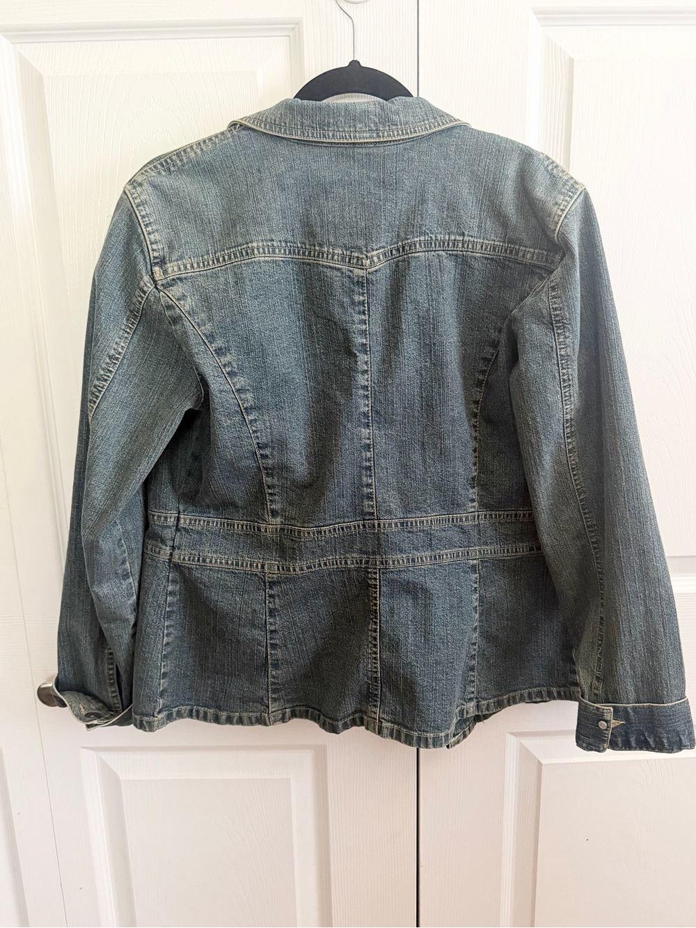 Axcess Blue Denim Jean Jacket - Picture 3 of 3